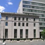 Projects by Minoru Yamasaki-Federal Reserve Bank of Chicago Detroit Branch Building -2