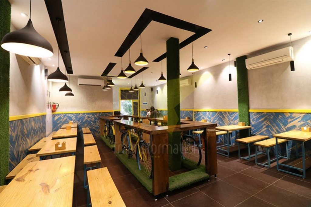 Restaurant Design by Traansformation Design Studio