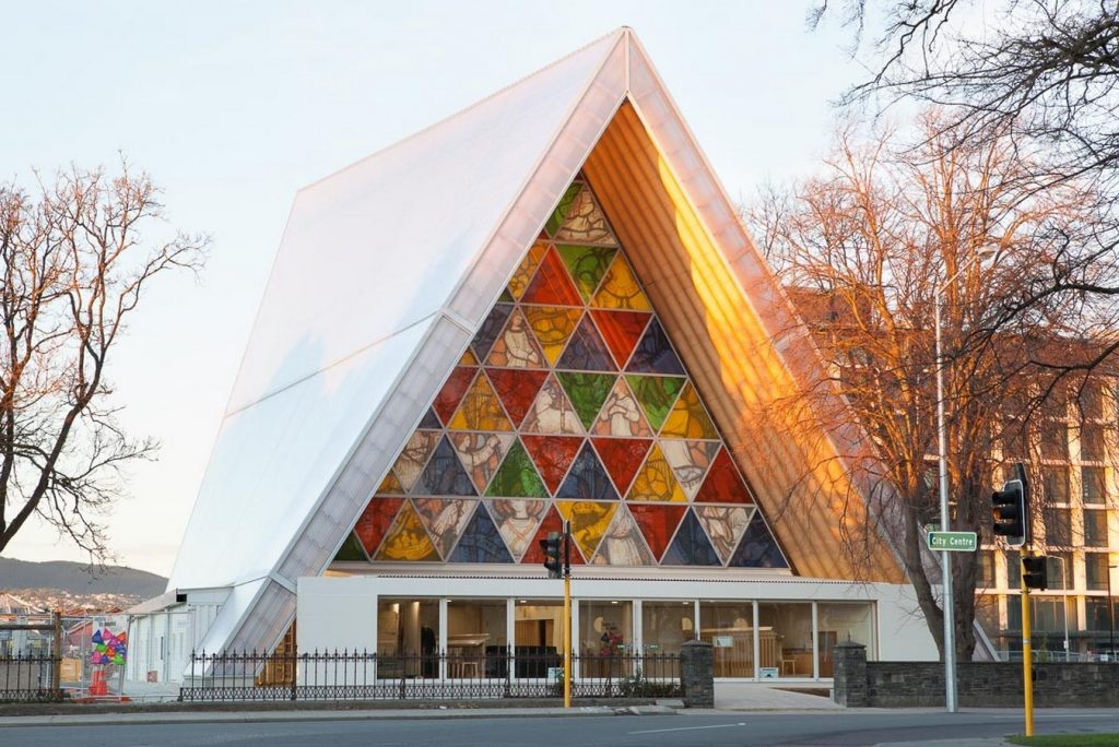 Alternative Materials- Cardboard Cathedral -1