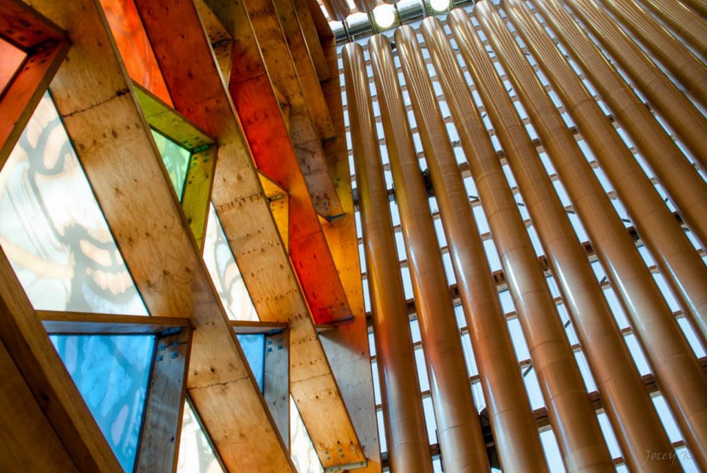 Alternative Materials- Cardboard Cathedral -3