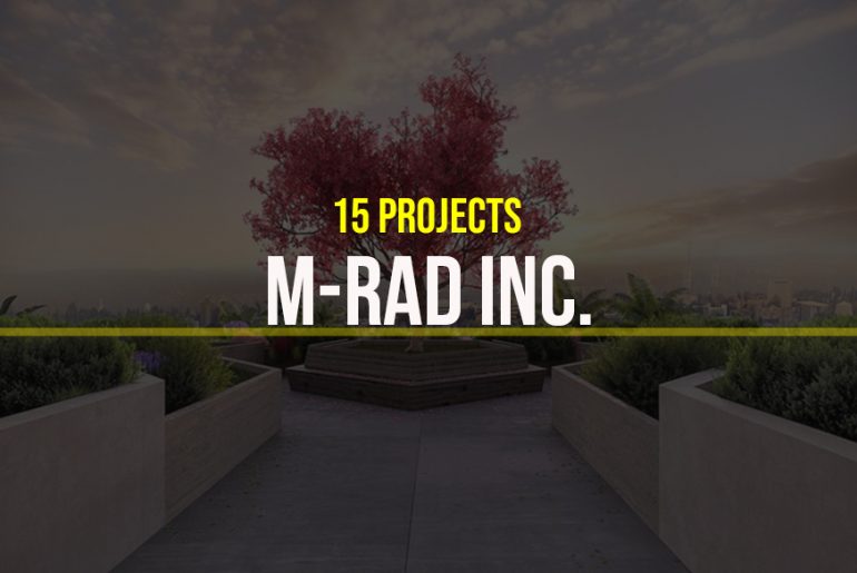 M-Rad Inc.- 15 Iconic Projects - Rethinking The Future