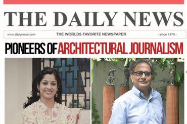 Pioneers of Architectural Journalism In India Part- 1 - Rethinking The Future