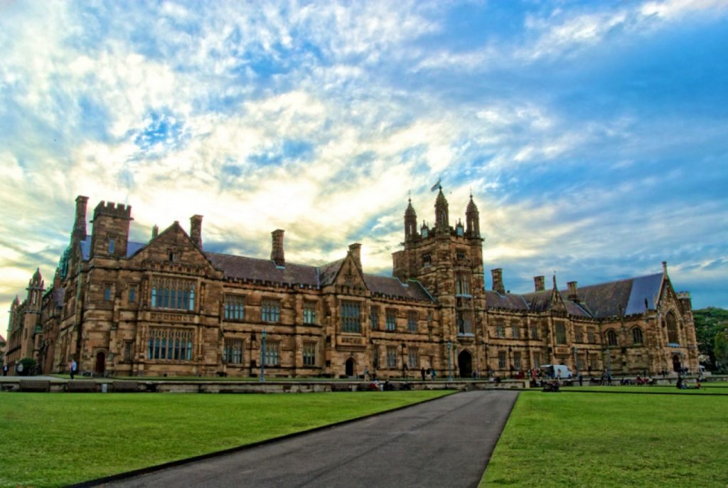 University of Sydney - Sheet2