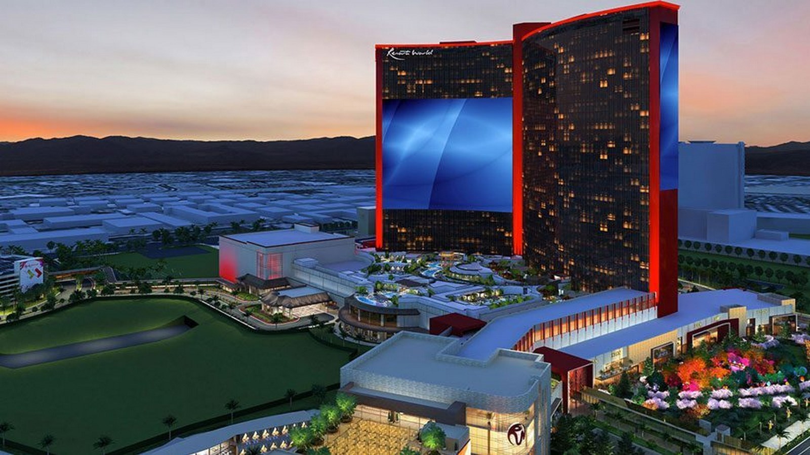Tallest Buildings in Las Vegas - Resort World Las Vegas - Sheet3