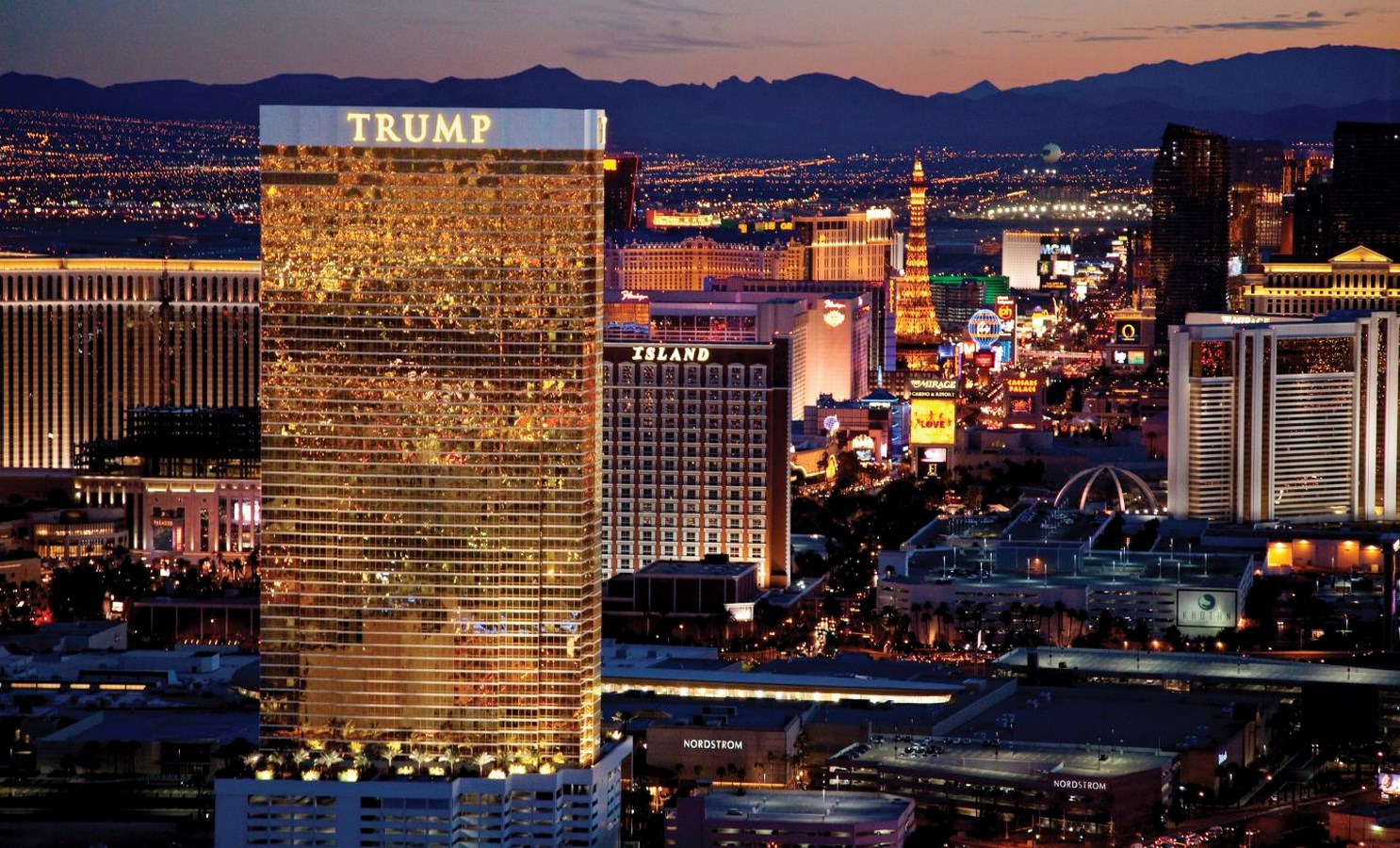 Tallest Buildings in Las Vegas - The Trump International Hotel - Sheet1