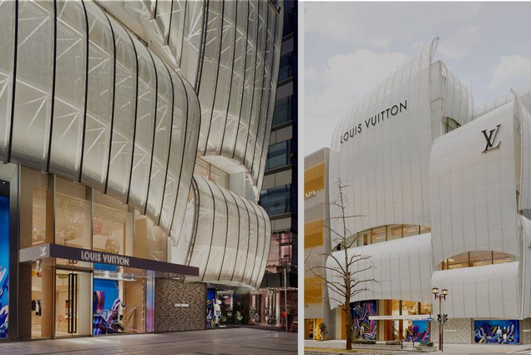 Louis Vuitton Store Osaka by Jun Aoki & Associates-An Amalgamation of Culture and Modern Architecture - Rethinking The Future