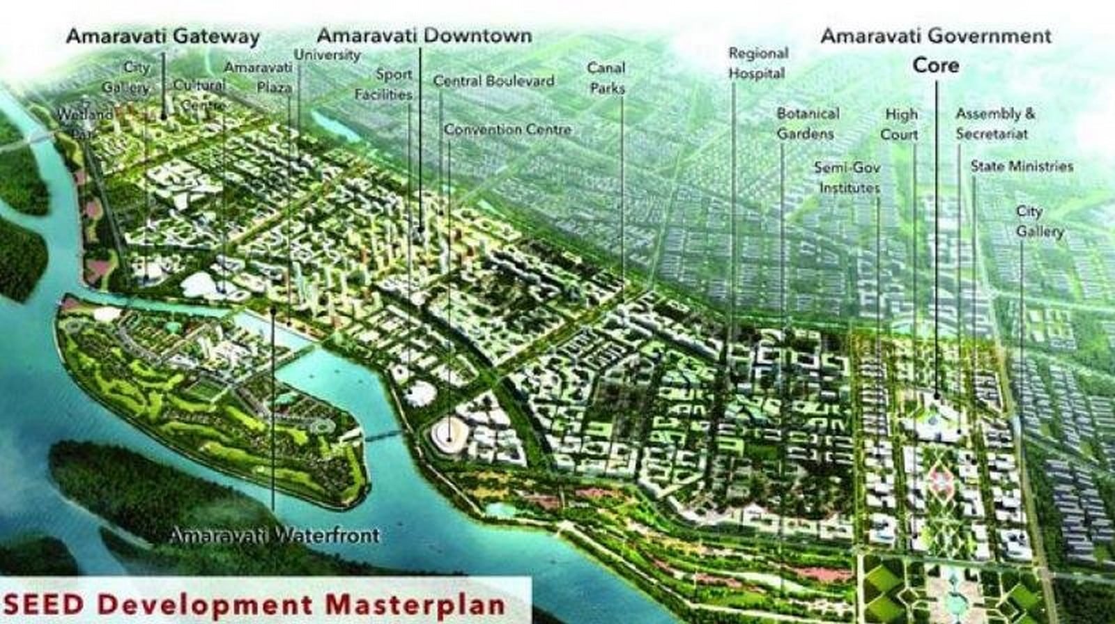 10 Satellite Cities in India- Amaravati, Andhra Pradesh - Sheet1