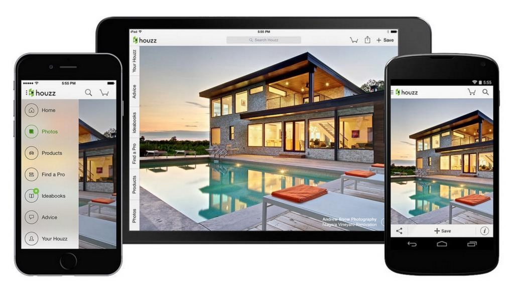 HOUZZ APP - Sheet3