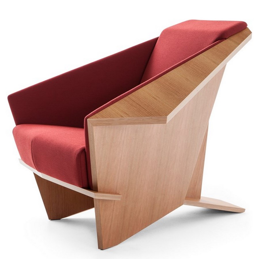 Furniture Design- TALIESIN LOUNGE CHAIR - Sheet1