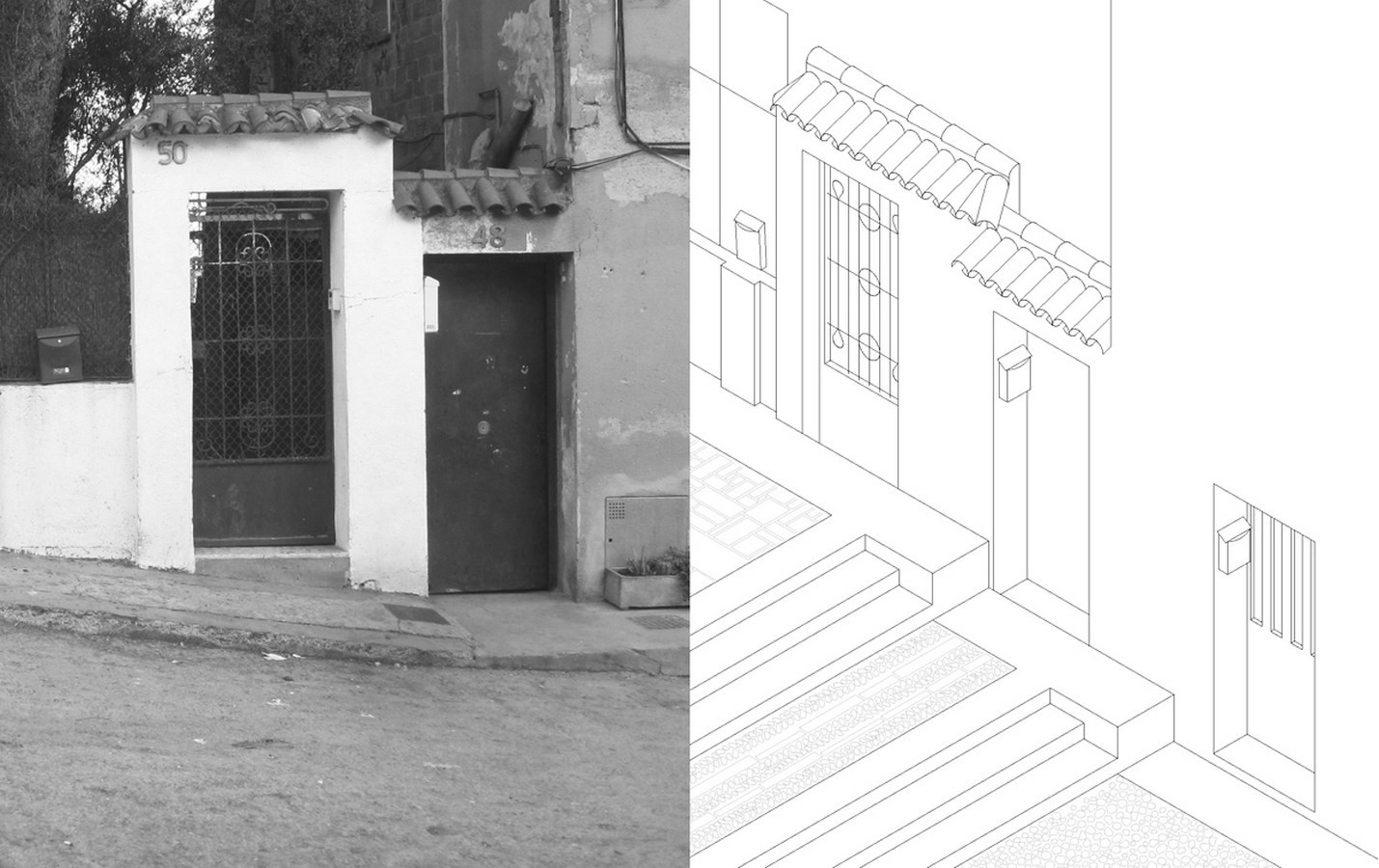 Square Street, Barcelona Spain - Sheet2