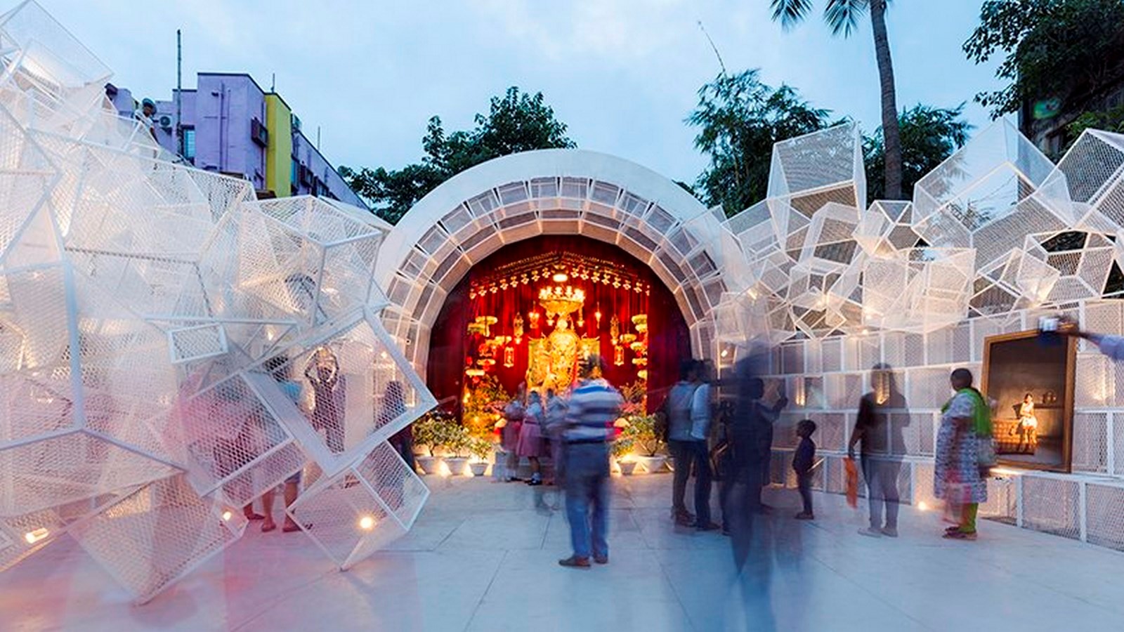 Abin Design Studio -Festive Pavilion- Behala Nutan Dal Durga Puja, Bansberia - Sheet1