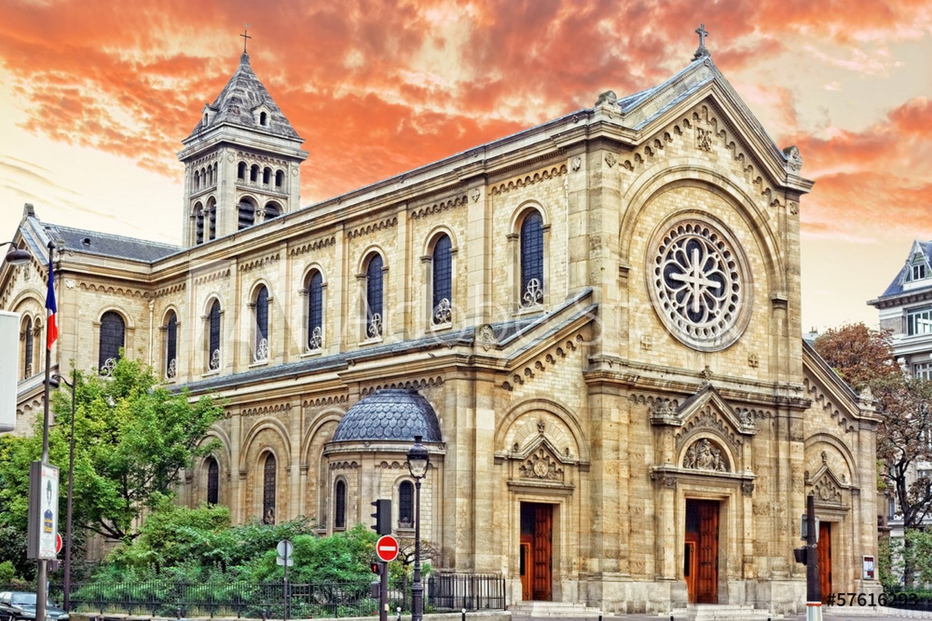 Church of Notre Dame des Champs, Paris - 1867 - Sheet6