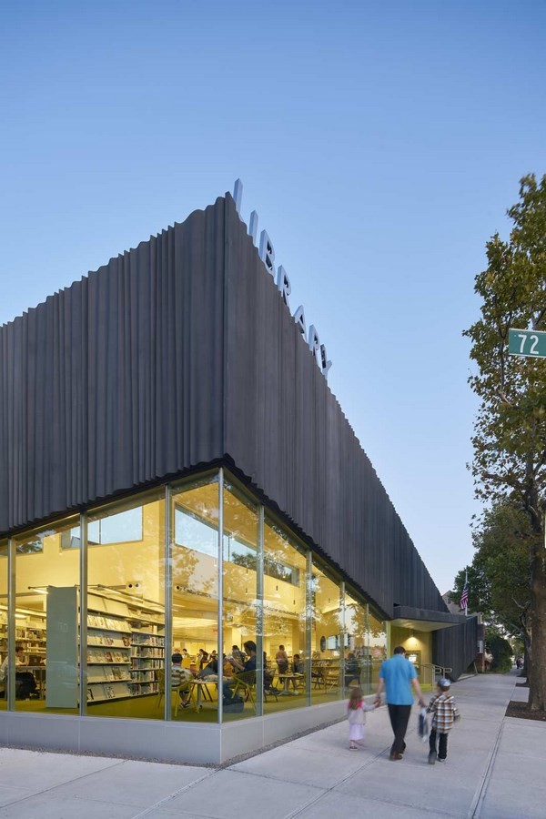KEW GARDEN HILLS LIBRARY, QUEENS, NEW YORK. - Sheet1