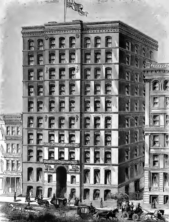 Montauk Building, Chicago [1883] - Sheet1