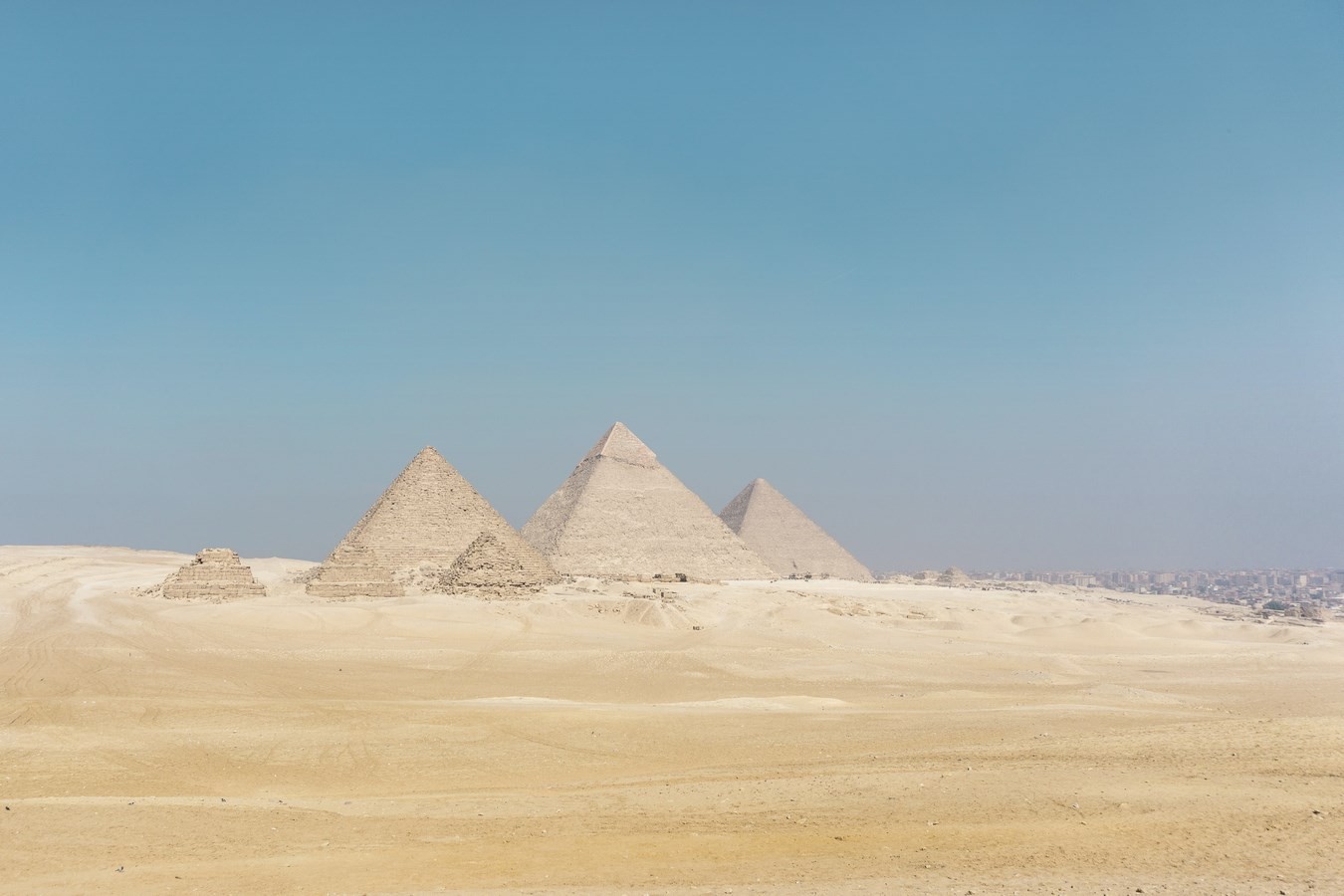 Pyramids of Giza - Giza, Egypt - Sheet1