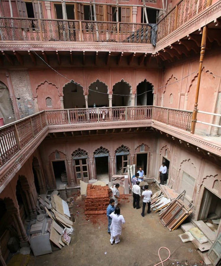 8 Instances of Adaptive Reuse in India-Haveli Dharmpura -2