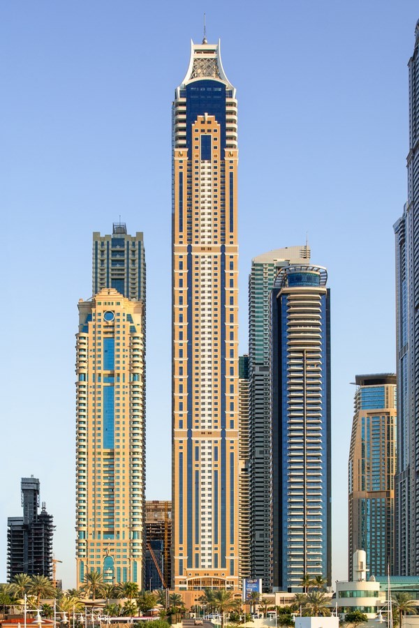 Tallest Buildings in Dubai - Elite Residence – 380m - Sheet1