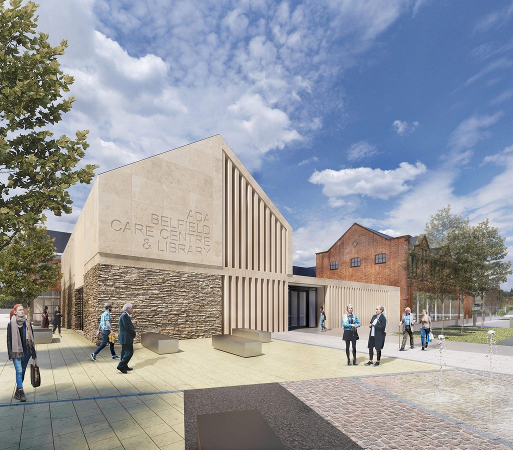 DERBYSHIRE COUNTY COUNCIL BELPER CARE CENTRE & LIBRARY - Sheet2