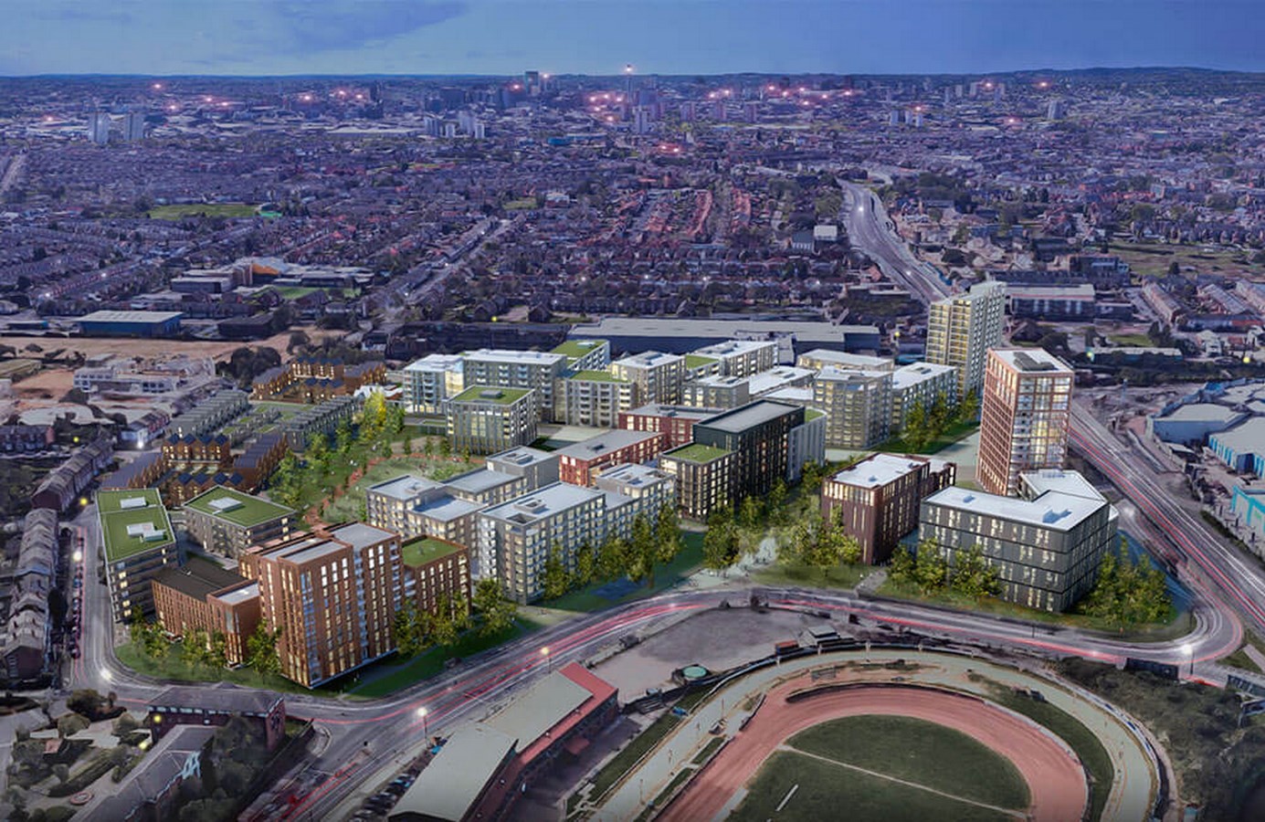 THE REDEVELOPMENT OF PERRY BARR - Sheet3