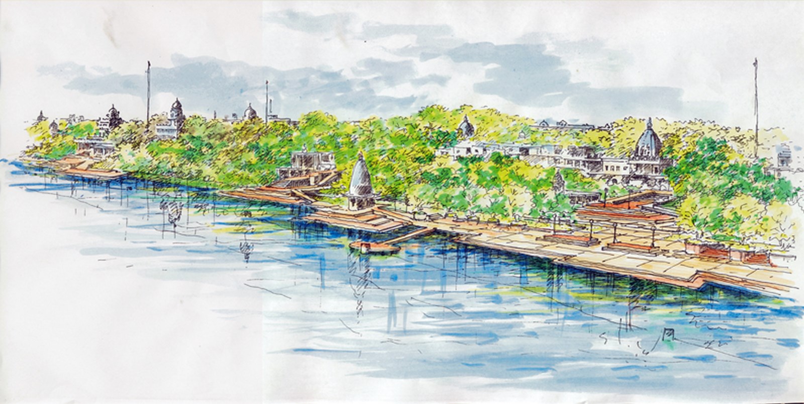 Remembering Ar. Pradeep Sachdeva-Godavari Riverfront Development -3
