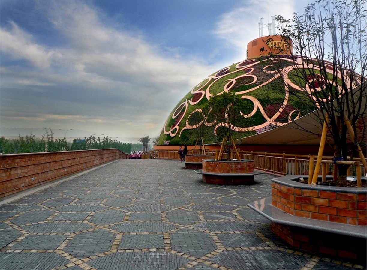 Remembering Ar. Pradeep Sachdeva-India Pavilion at the Shanghai World Expo 2010 -3