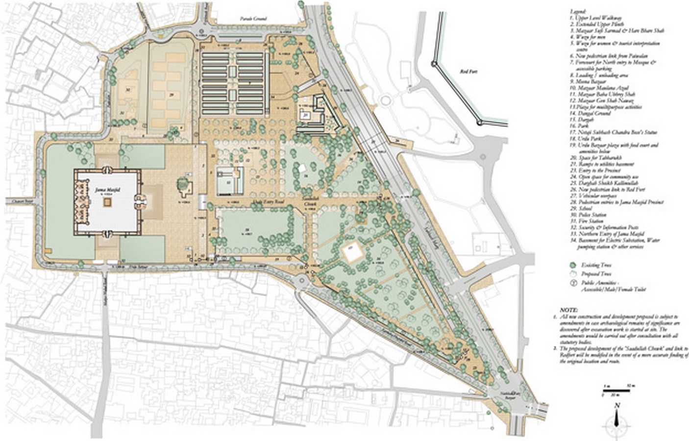 Remembering Ar. Pradeep Sachdeva-Jama Masjid Precinct Redevelopment -1