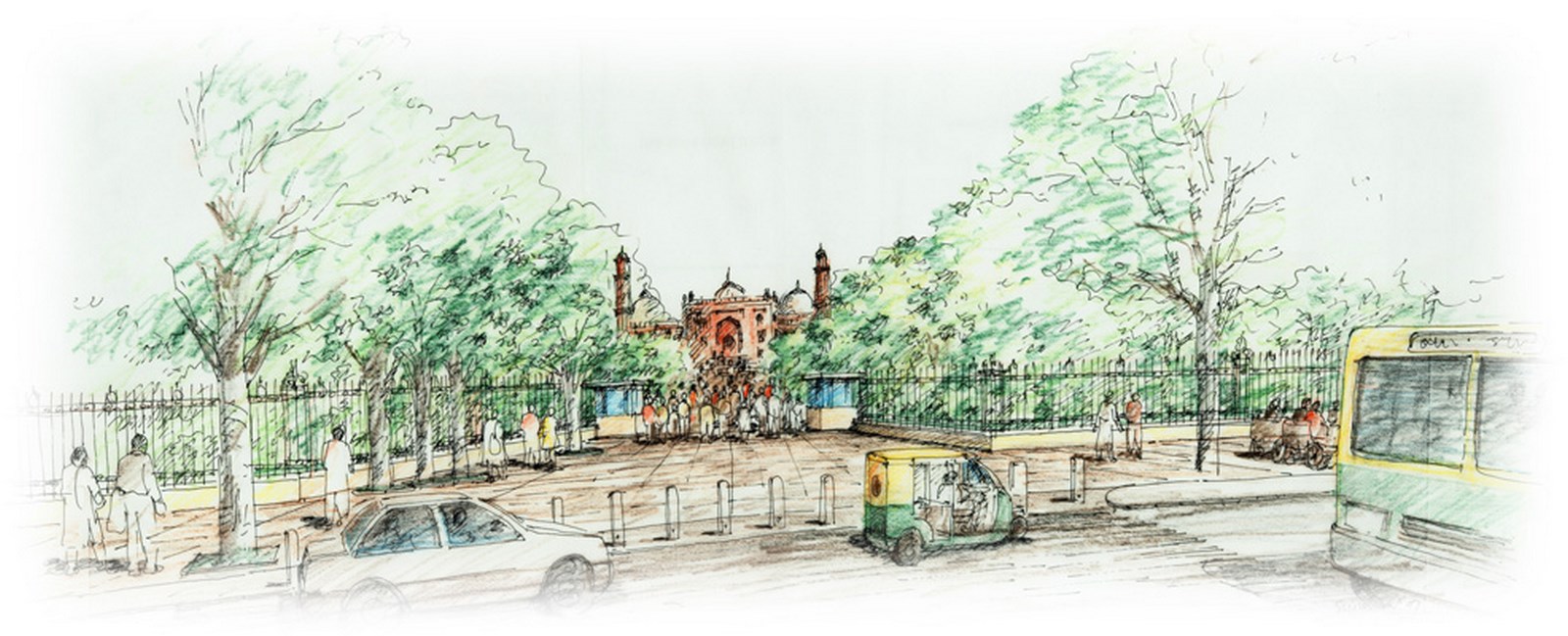 Remembering Ar. Pradeep Sachdeva-Jama Masjid Precinct Redevelopment -2