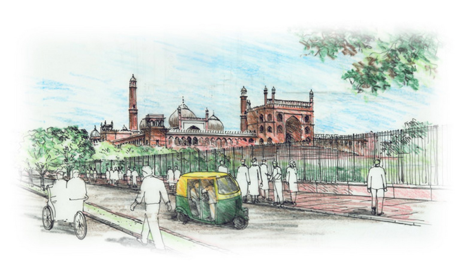 Remembering Ar. Pradeep Sachdeva-Jama Masjid Precinct Redevelopment -4