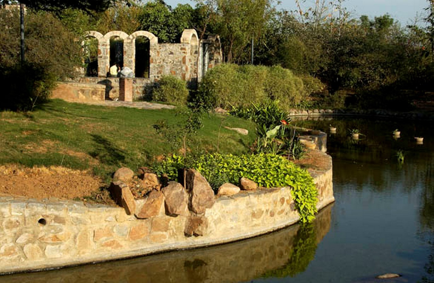 Remembering Ar. Pradeep Sachdeva-The Garden of five senses -4