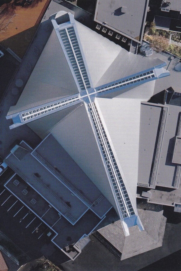 Kenzo Tange's Pritzker winning St. Mary's Cathedral, Tokyo - Sheet11