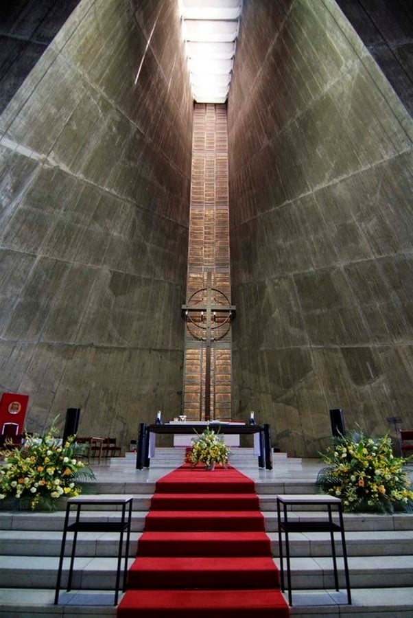 Kenzo Tange's Pritzker winning St. Mary's Cathedral, Tokyo - Sheet13
