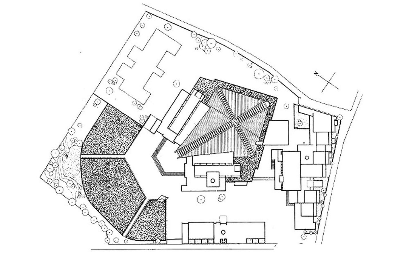 Kenzo Tange's Pritzker winning St. Mary's Cathedral, Tokyo - Sheet7