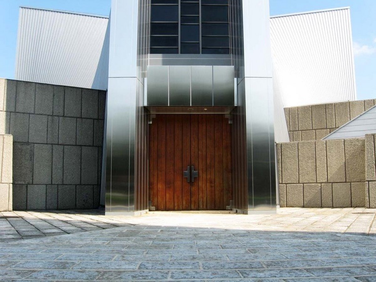 Kenzo Tange's Pritzker winning St. Mary's Cathedral, Tokyo - Sheet8