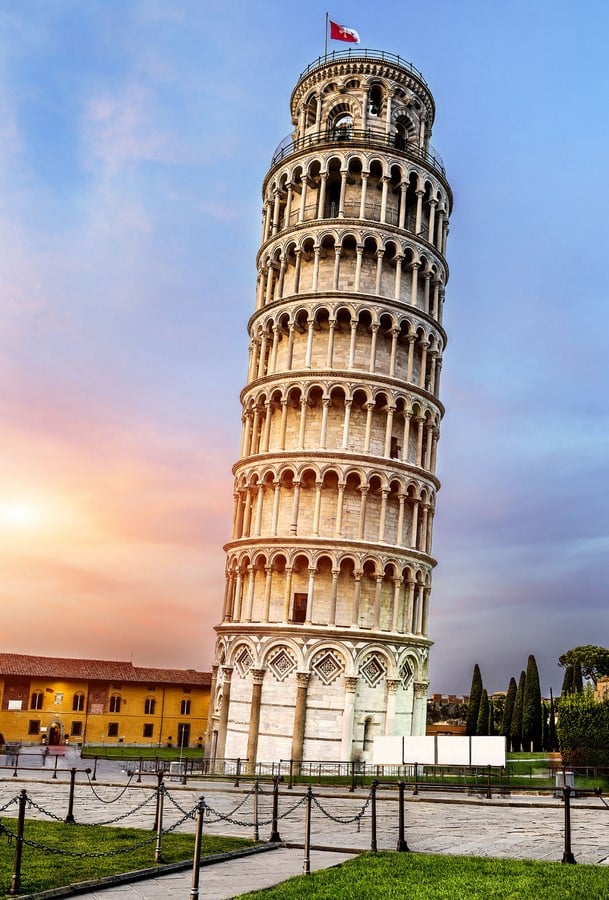 A marvel from a mistake -The Leaning Tower of Pisa - Sheet