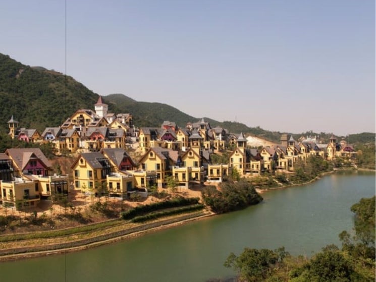 Interlaken, Switzerland inspired Overseas Chinese Town East (OCT)