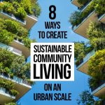 8 Ways To Create More Sustainable Community Living On An Urban Scale - Rethinking The Future