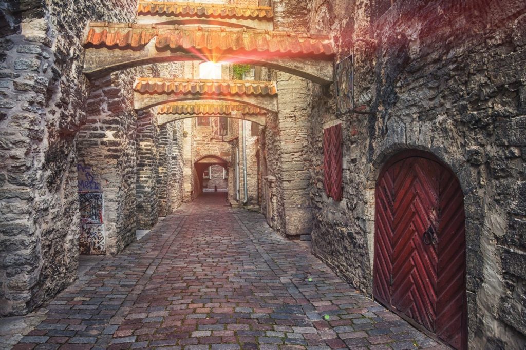Places to visit in Tallinn-St.Catherine's Passage -1