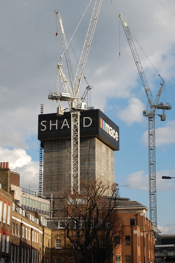 The Shard by Renzo Piano -Inspiring Change-Shard Construction Phases -1