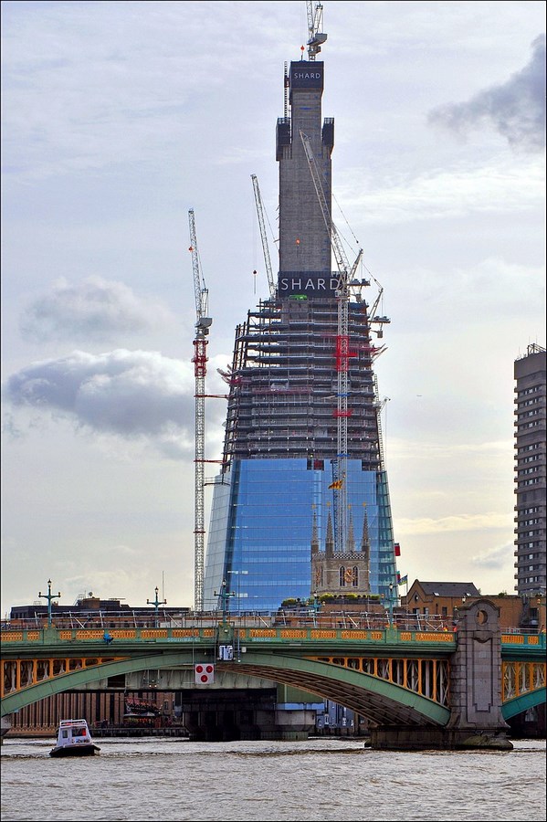 The Shard by Renzo Piano -Inspiring Change-Shard Construction Phases -2