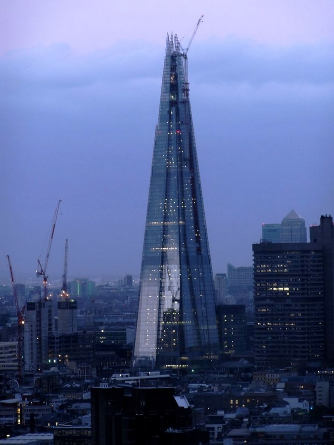 The Shard by Renzo Piano -Inspiring Change-Shard Construction Phases -4