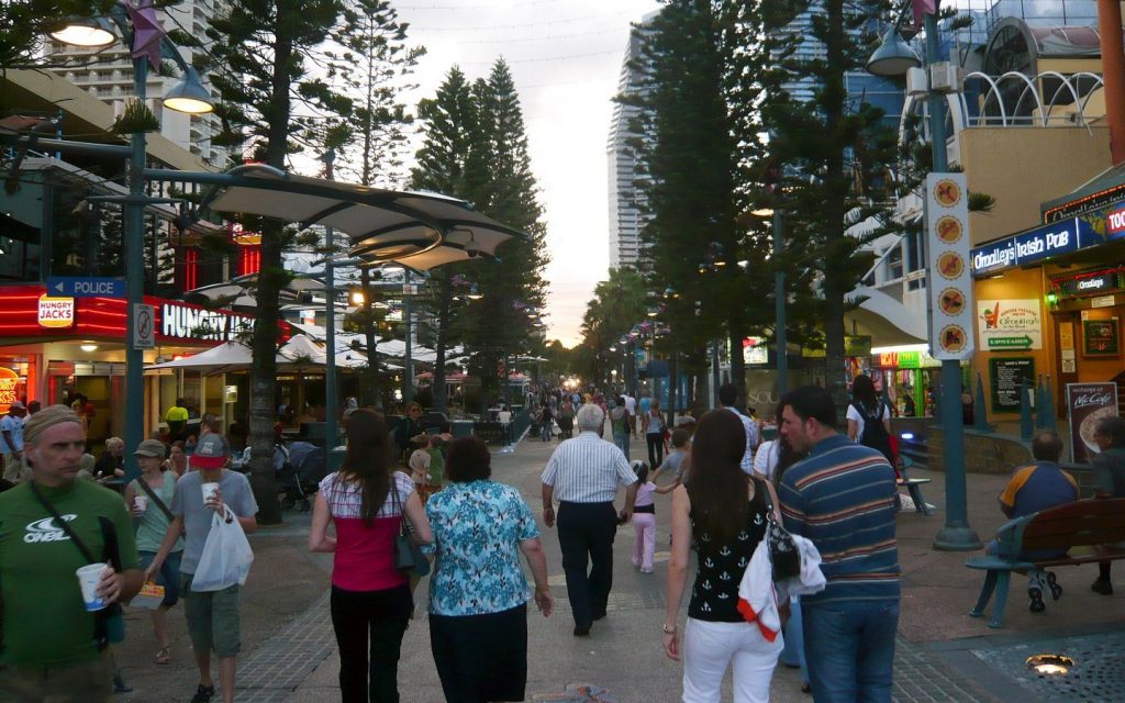 Cavill Avenue Mall - Sheet2