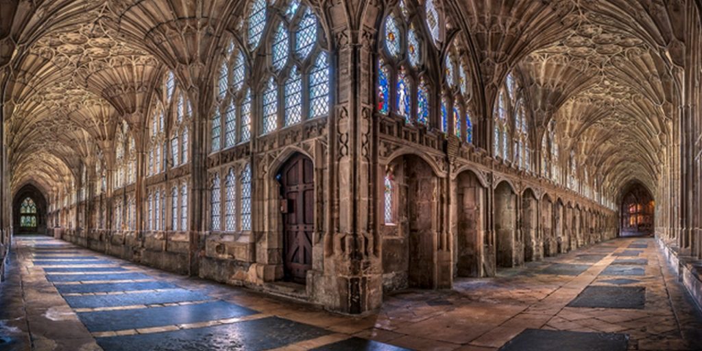 Gloucester Cathedral, Gloucestershire, UK