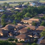 Ancient Korean houses and their landscape geography