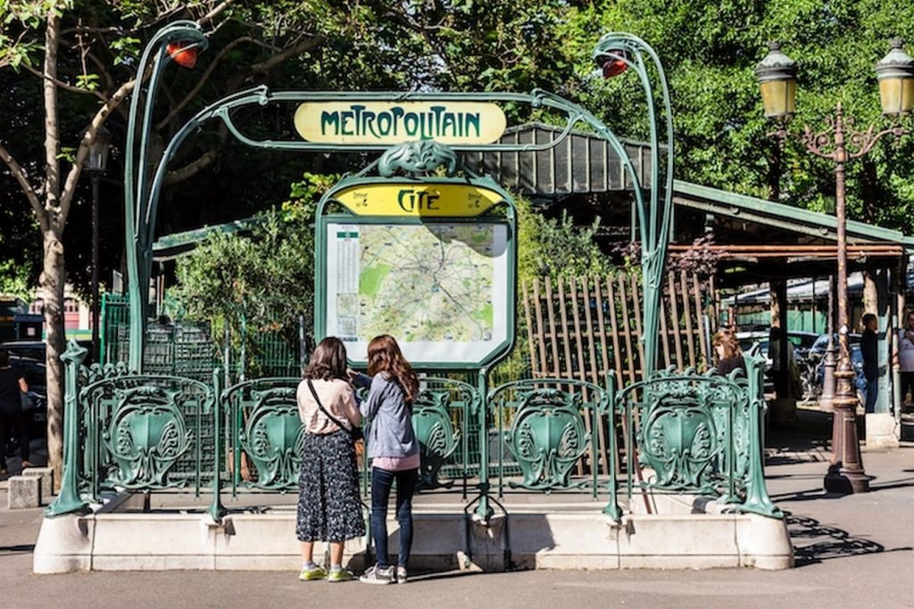 Paris metro entrances - Sheet2