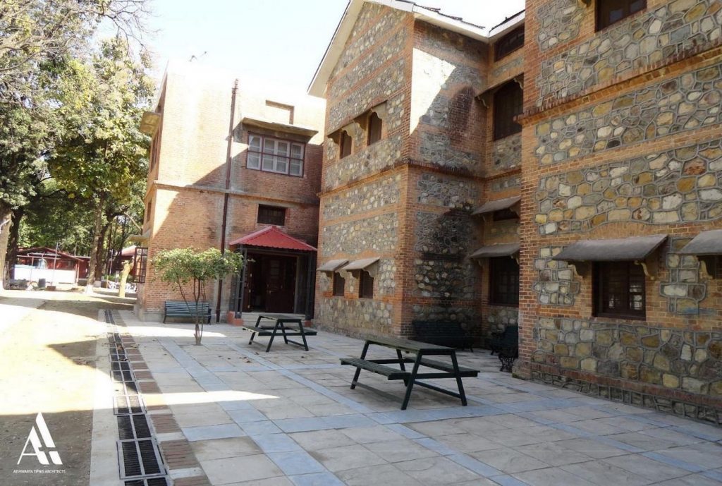 Conservation and interior up gradation plan for Hyderabad & Kashmir House, the Doon School - Sheet2