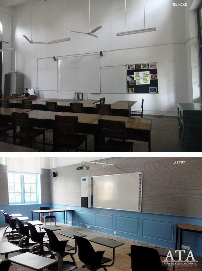 Restoration and reuse of Doon School: The Smart Classroom - Sheet2
