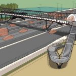 Foot-over bridge on Outer Ring Road at Bellandur, Bengaluru - Sheet3