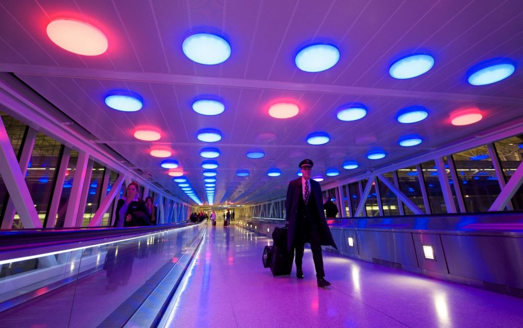 Responsive Architecture as a key for Psychological wellbeing-Indianpolis Airport