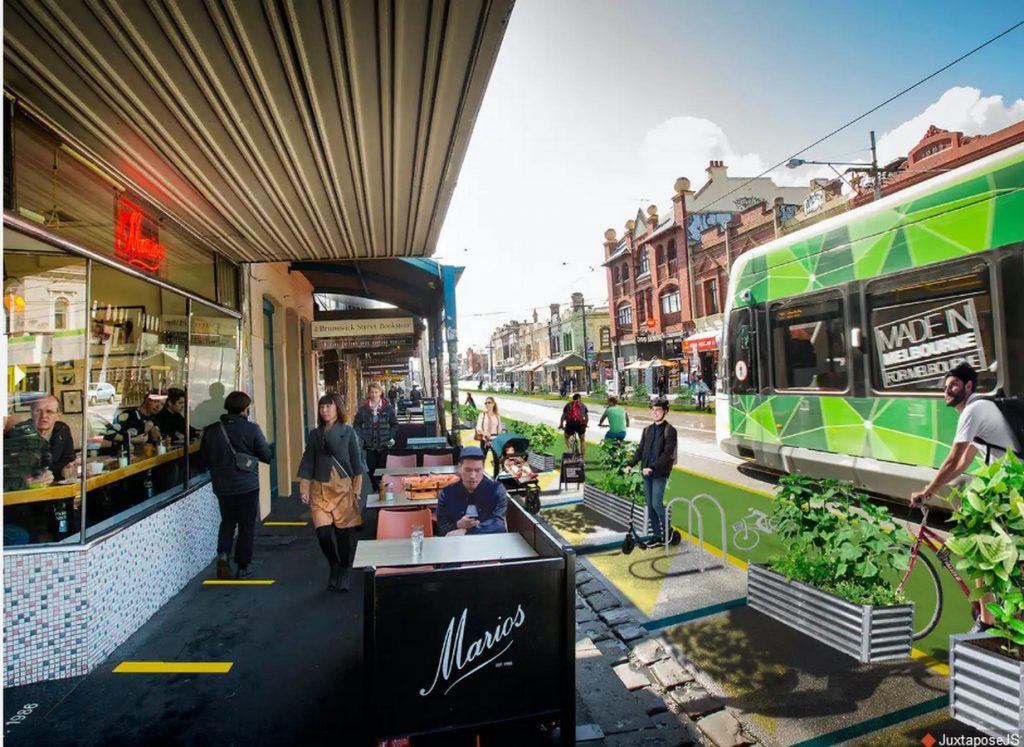10 Innovative Conceptual Public space designs Post-Pandemic-Brunswick Street -2