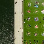 10 Innovative Conceptual Public space designs Post-Pandemic-Domino Park Social Distancing -2